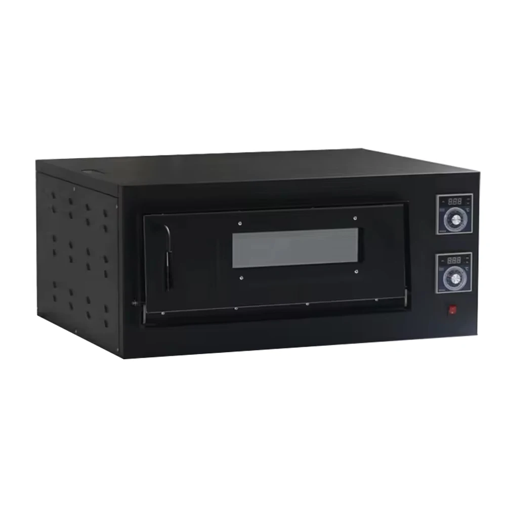 

Коммерческая 1-слойная газовая/электрическая печь для пиццы 400-градусная печь для выпечки хлебобулочных изделий с интеллектуальным контролем температуры