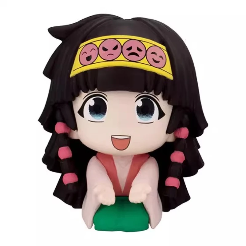 Bandai 4PCS Gashapon HUNTERxHUNTER Yellmi Zoldyck キル  пар≤ Nangル anime speelgoed voor kinderen actiefiguur geschenken collectible model ornamenten