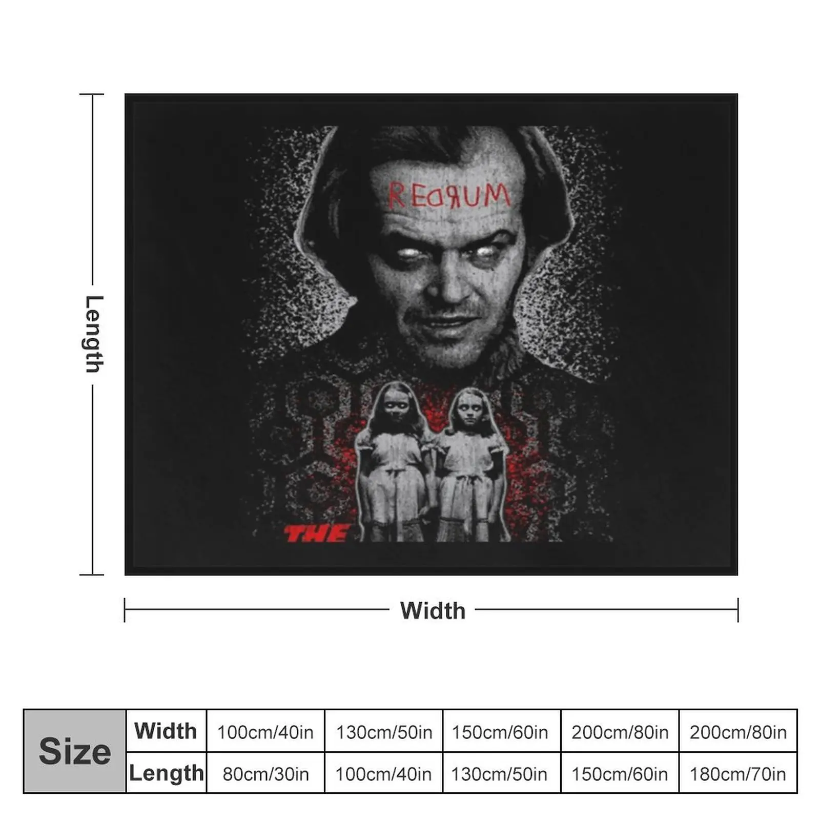 The Shining T-ShirtThe Shining Throw Blanket warm for winter Quilt Nap Flannel Blankets