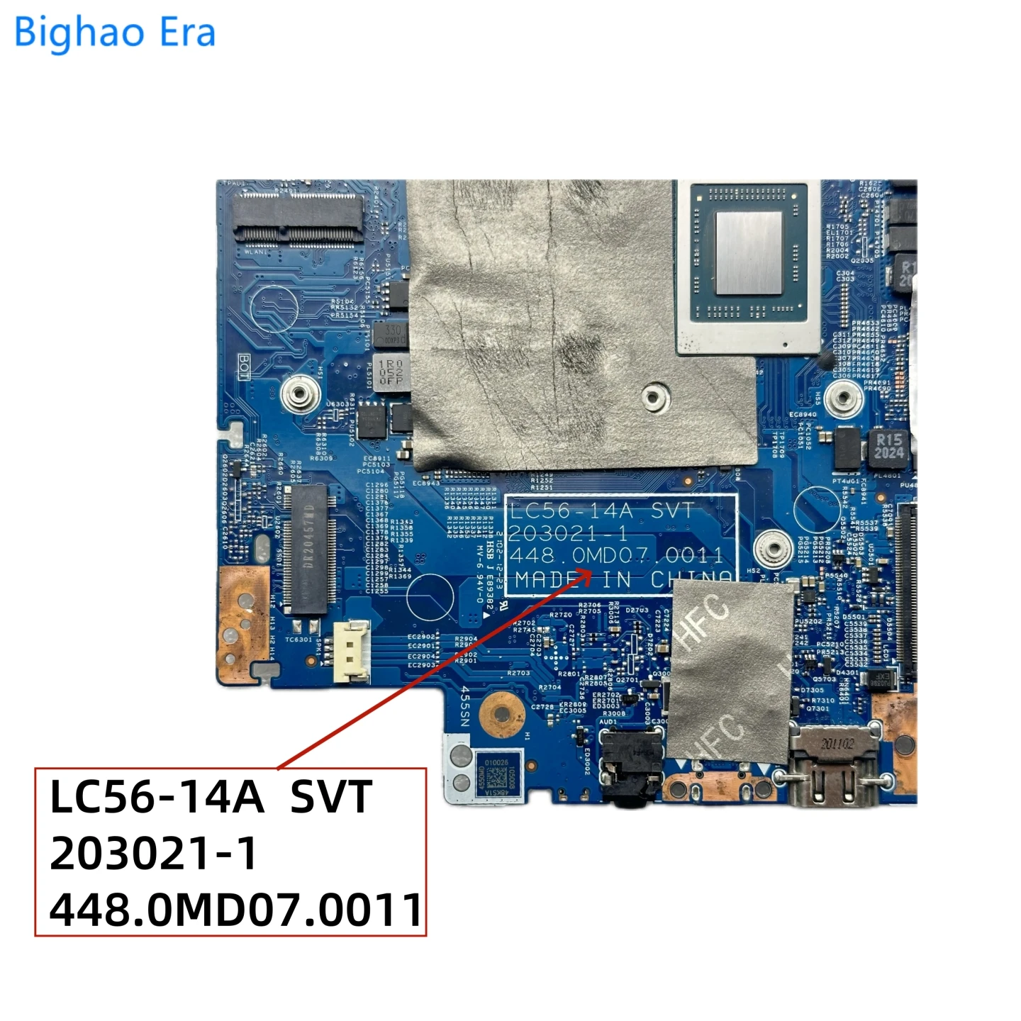 203021-1 For Lenovo Ideapad Flex 5-14ALC05 Laptop Motherboard With R3 R5-5500 R7-5700U CPU 4GB/8GB/16GB-RAM LC56-14A 5B21B84992