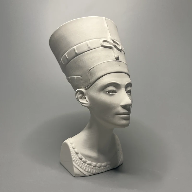 Nefertiti bust ancient Egyptian museum replica plaster sculpture home soft decoration desktop ornaments gifts