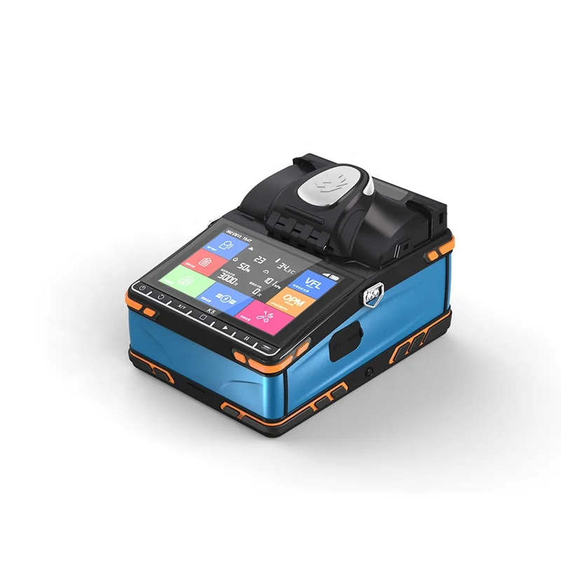 

K5 6 motor core alignment fusion splicer with power meter OPM and Visual Fault Locator VFL function 3 in 1