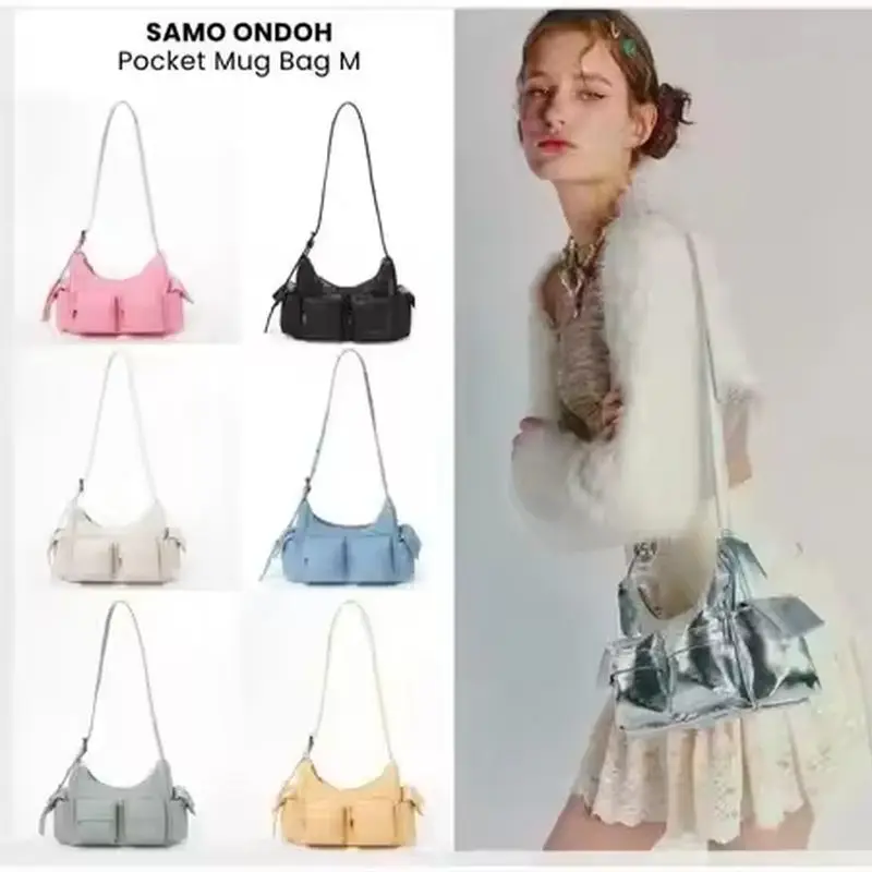 New fashion Korean niche SAMO ONDOH small saddle bag exquisite high-quality messenger bag camera storage bag girl holiday gift