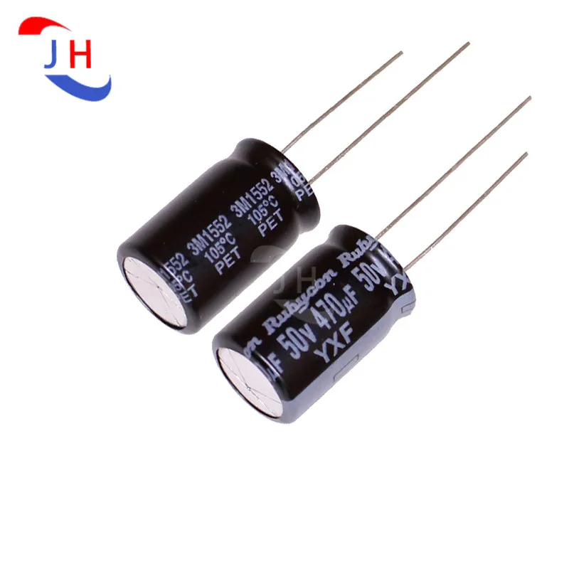 5/10PCS Aluminum Electrolytic Capacitor 50v470uf 12.5*20 YXF High Frequency Long Life 5mm Pin Distance 50V 470UF