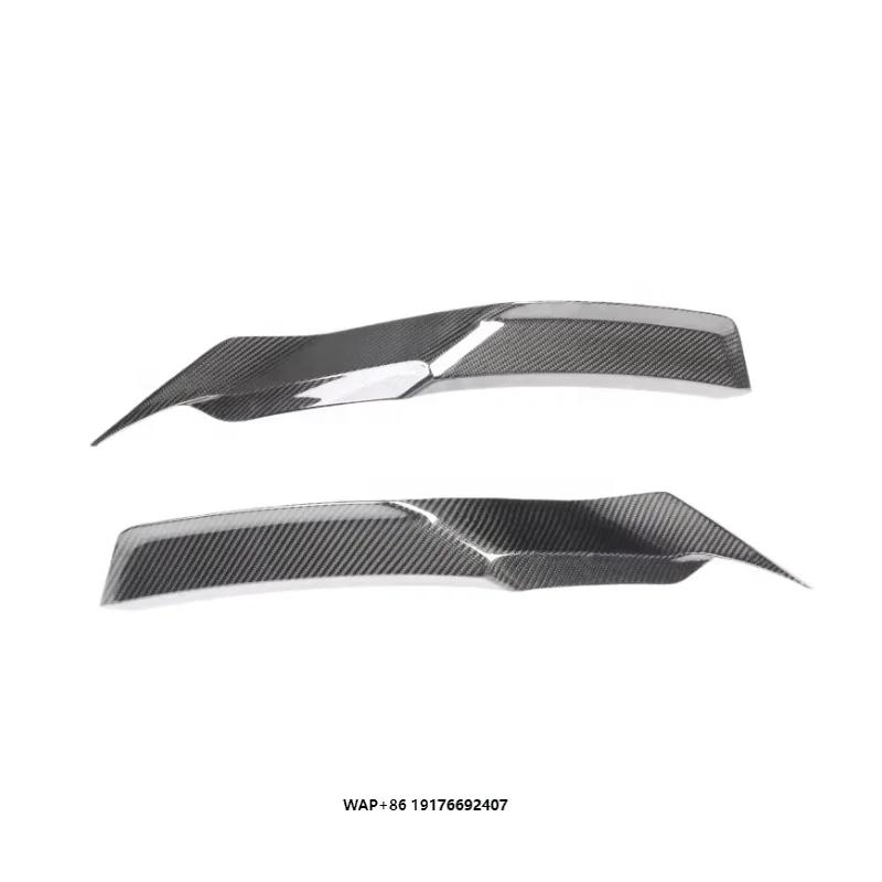 

PK Style Dry Carbon Fiber Rear Bumper Canard Wing Rear Bumper Splitter Rear Bumper Trim forLamborghini Huracan Evo Rwd Tecnica