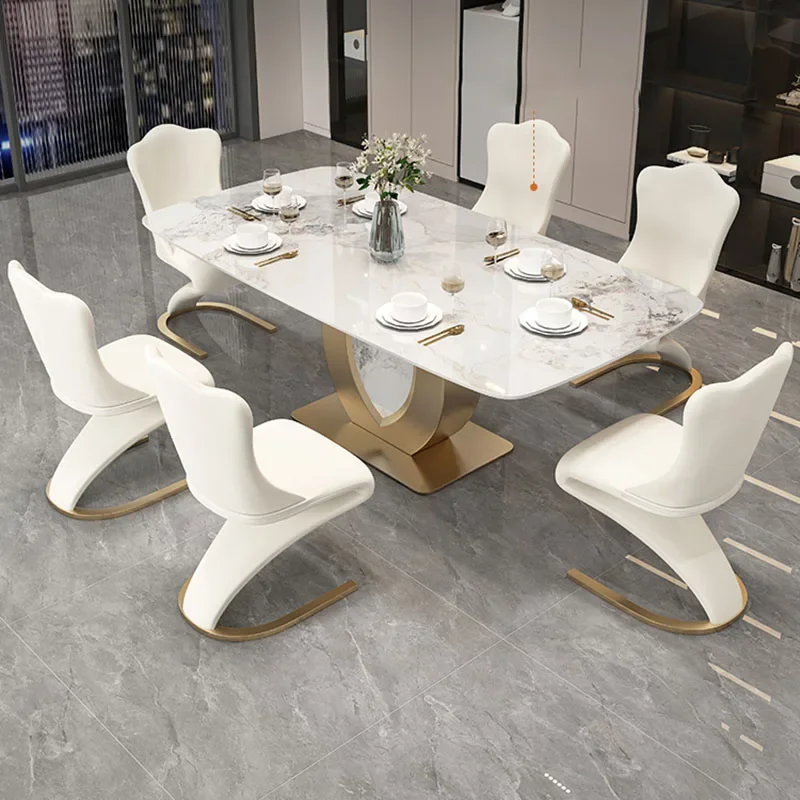 Design Side Dining Tables Conference Dinner Neat Wall Restaurant Dining Tables Modern Mesa De Cocina Y Sillas Hotel Furniture