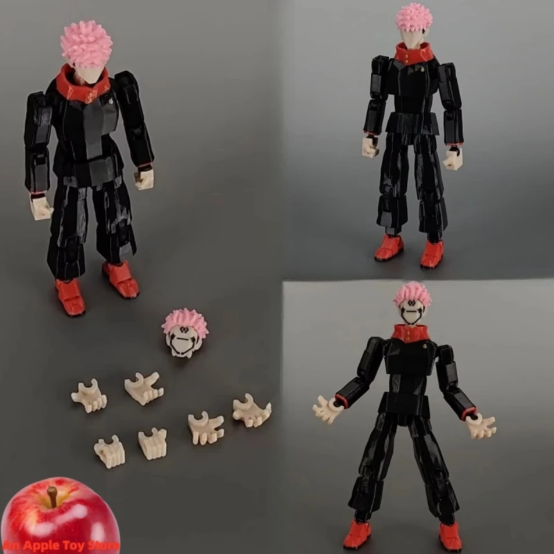 

Jujutsu Kaisen Ryomen Sukuna 3D Printed Anime Action Figures Multi-Jointed Shapeshift Toys Mannequin Model Ornaments Gift