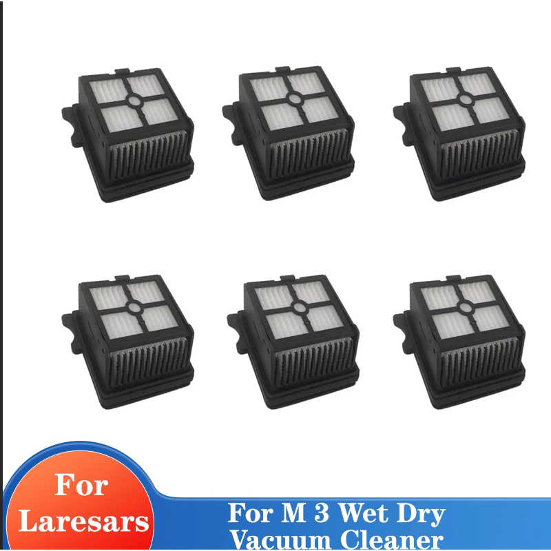 Hepa Filters Kit For Laresar M3 Wet and Dry Vacuum Cleaner Official Accessories Laresar M3 Accessories Home Cleaning Tools