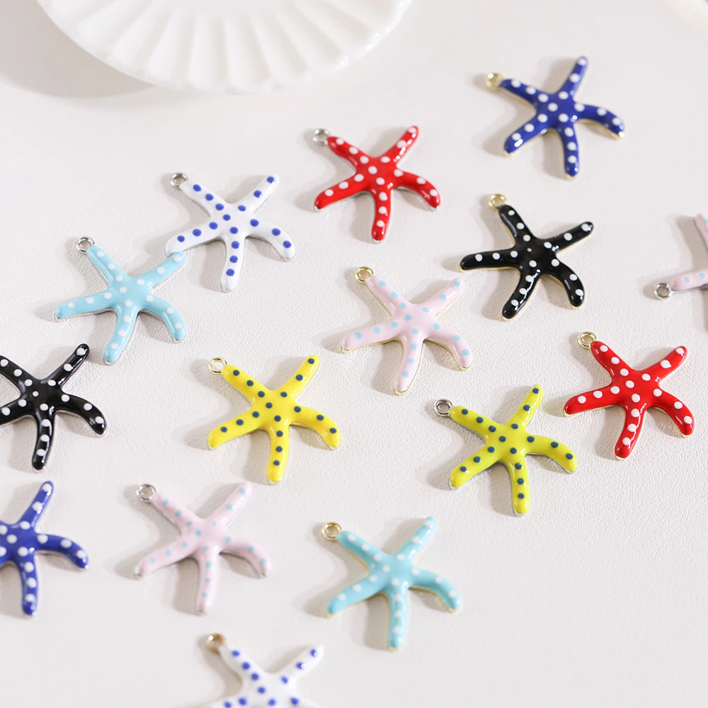 

Cordial Design 100Pcs 33*33MM Jewelry Findings & Components/Zinc Alloy/Hand Made/Sea Star Shape/DIY Earrings Accessories #194944