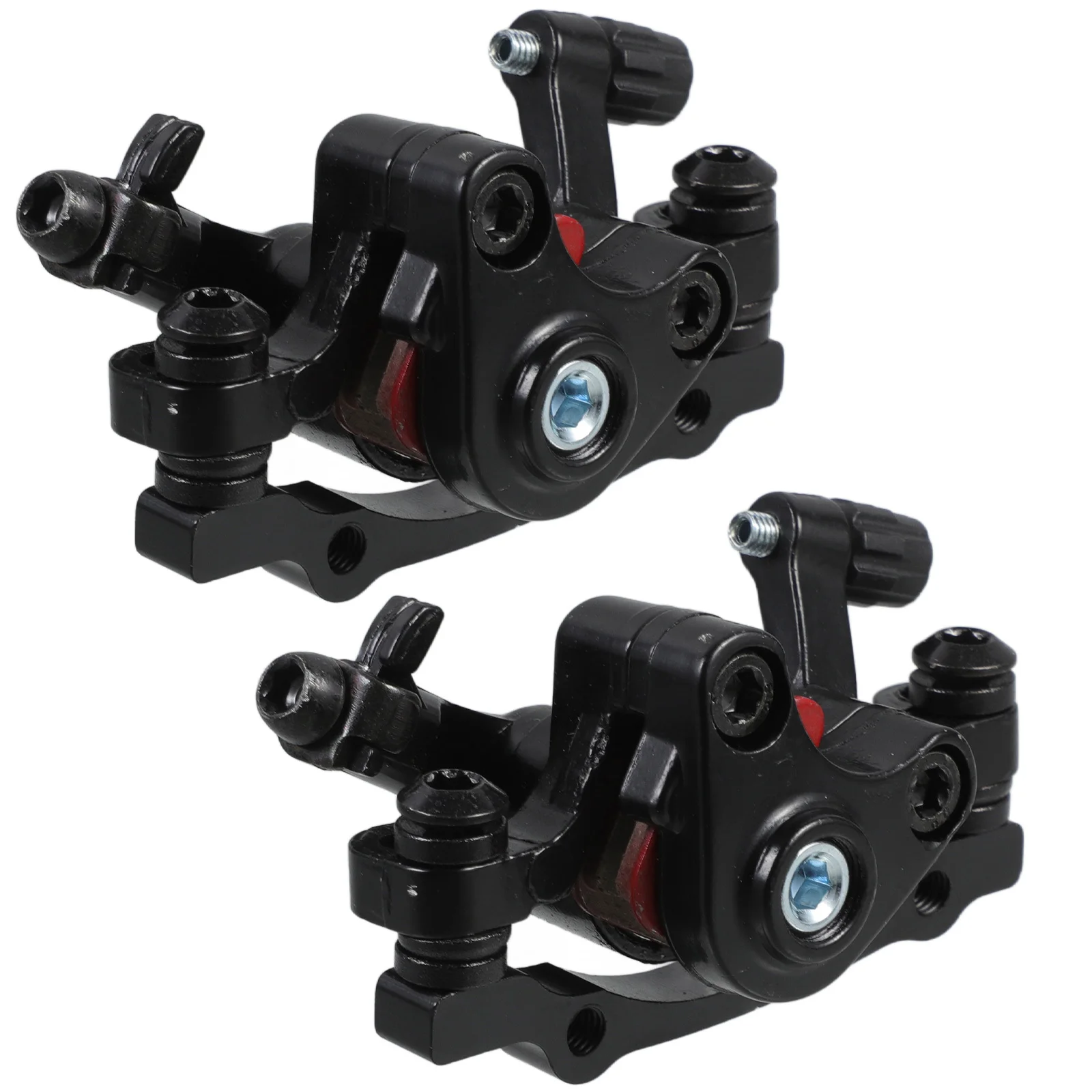 

2Pcs Mountain Bike Front Rear Disc Brakes Mechanical Rear Disc Rotor Brake Kit Durable Adjustable for Most Bikes