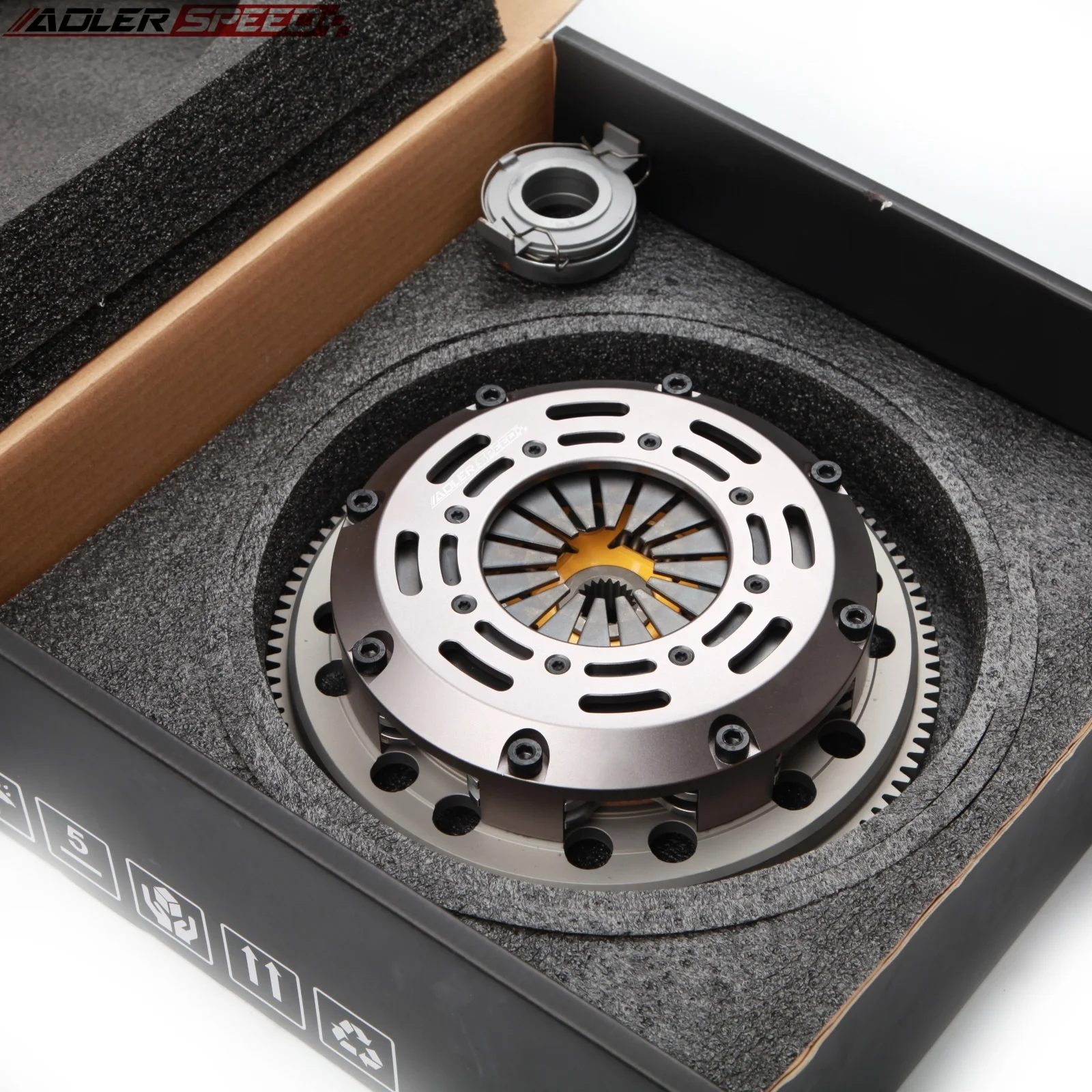 ADLERSPEED 7,25 "185mm Kit de embrague de carrera/resunido disco simple/doble/Triple para Toyota Matrix XR-S/Corolla XR-S/Celica GT-S 2ZZ-GE