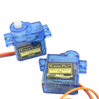 2PC SG90 Micro Servo Motor Set 9g 90/180 Degree Plastic Mount for RC Car Airplane Arduino UNO DIY Kit without Metal Gear