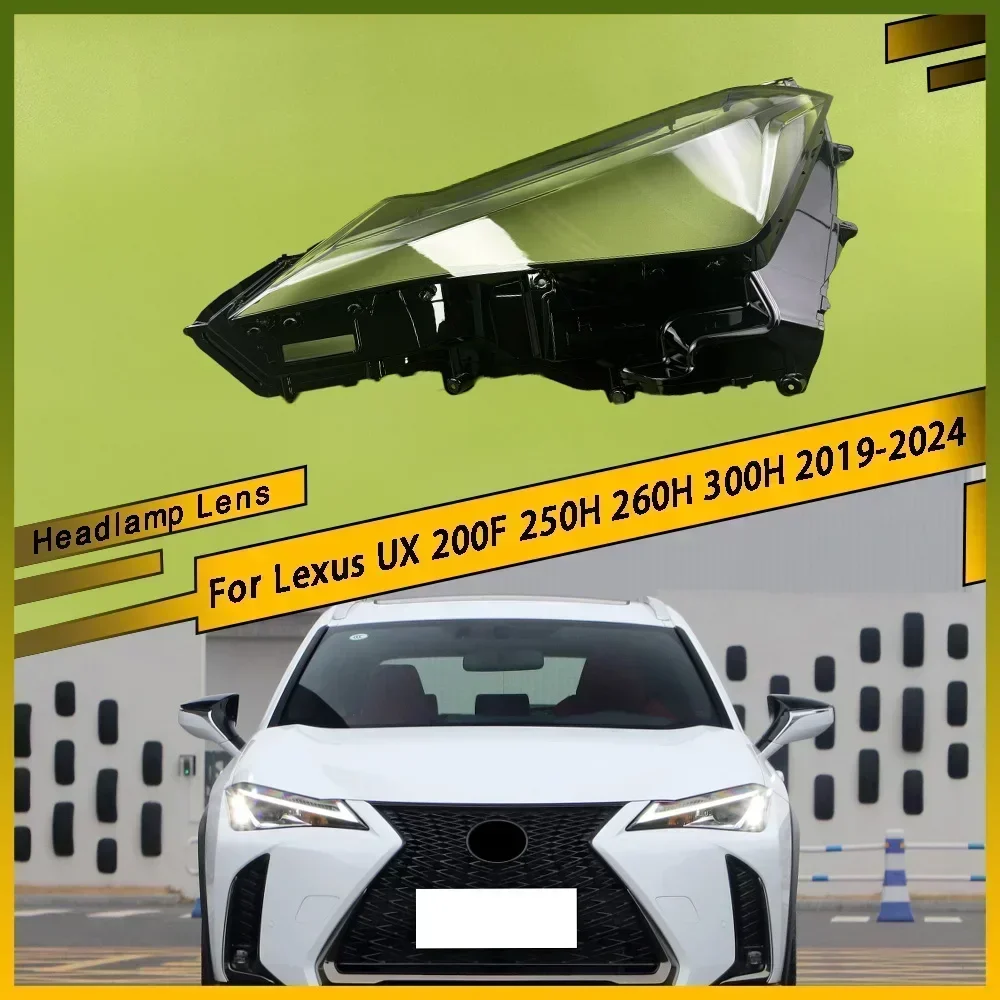 

Headlamp Light Case Transparent Lampshade Lamp Shell Headlight Lens Glass Cover For Lexus UX 200F 250H 260H 300H 2019 - 2024
