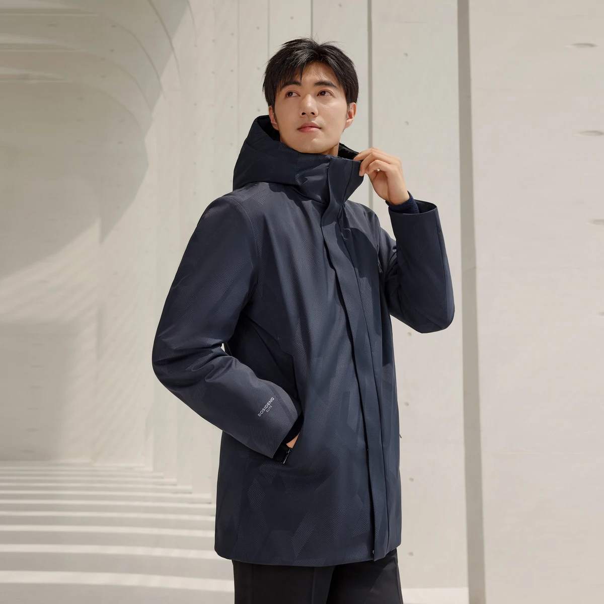 

BOSIDENG 90% пуховик для мужчин зимняя куртка куртка на утином пуху утепленная теплая верхняя одежда куртка-пуховик