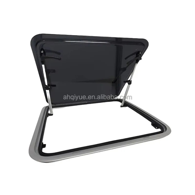 Push Out Rv Window 1100X600mm Aluminum Alloy Frame And Double Glazed Acrylic Glass For Rv Camper Trailer Campers