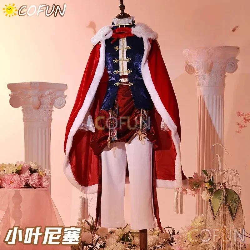 Game Reverse:1999 Енисей Cosplay Costume Suit Cape Shirt Pants Halloween Uniforms Women Cloak Shirt Pants S-XXL Clothes Outfits