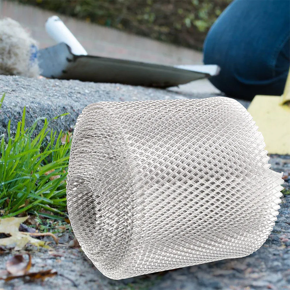 

Stainless Steel Gutter Guard Mesh Durable Rain Gutter Protection Roll Covers Prevent Leaves Debris Clogs