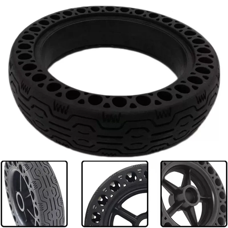 10 Inch 10x2.125 Solid Tyre Honeycomb Rubber Explosion-Proof Anti-Skid Solid Tire For Electric Scooter Tyre Parts