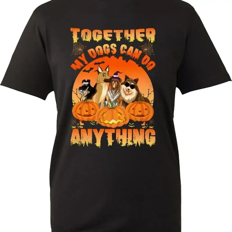 Together My Dog Can Do Anything Halloween T Shirt Top