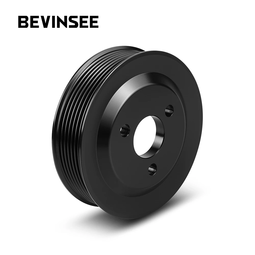 

BEVINSEE Heavy Duty Power Steering Pulley Belt Protection for BMW N54 E90 E91 E92 E93 335i 335xi E82 E88 135i 32427553955
