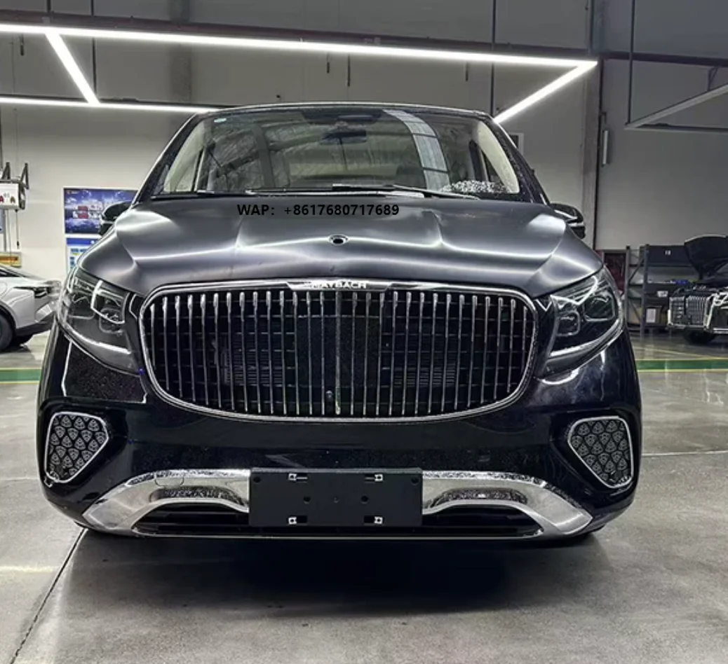 Benz V-Class Vito W447 Upgrade GLS Style Body Kit with Front Rear Bumper Grille Non-destructive Full Set PP