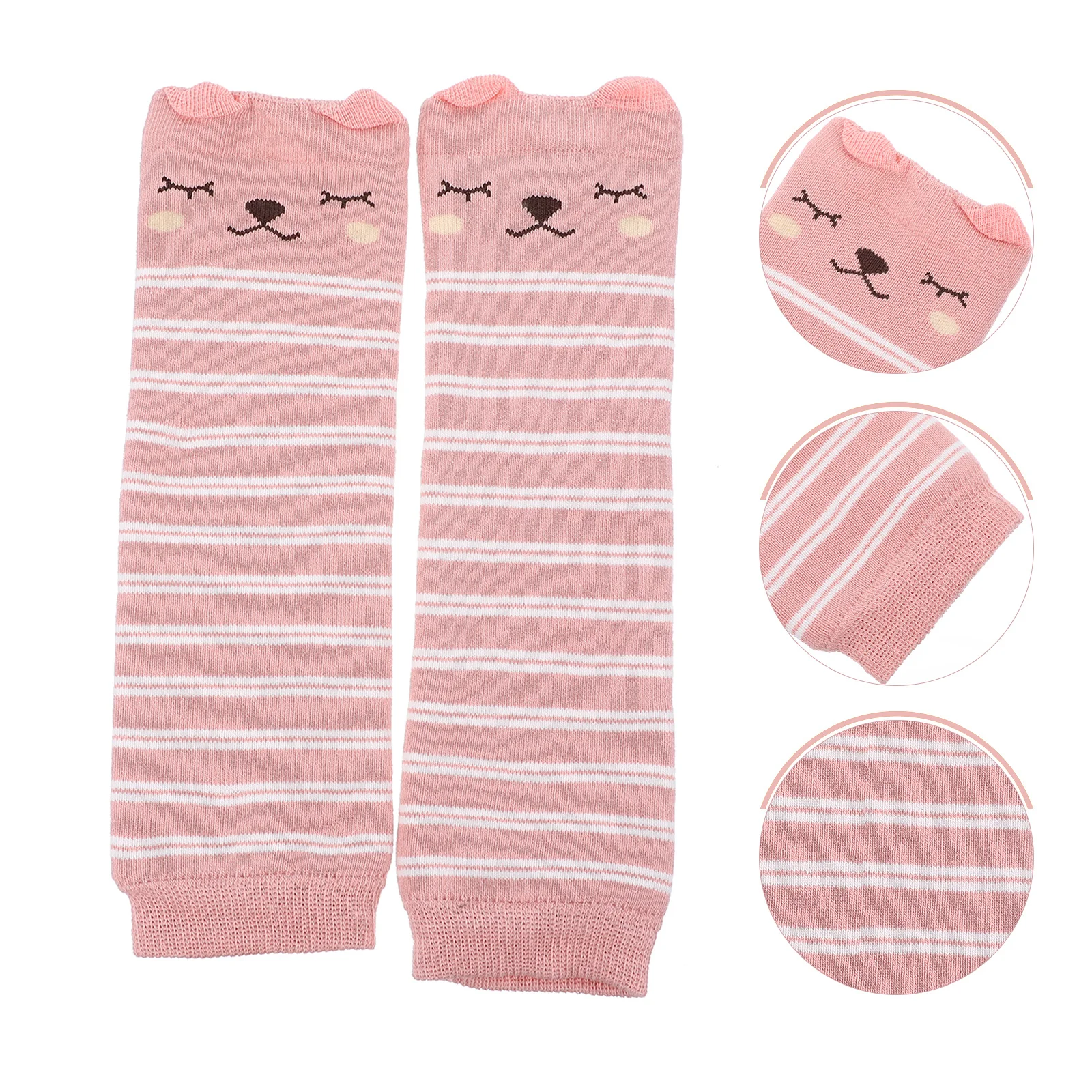 

Infant Leg Warmers Extra Long Length Winter Thermal Protection Anti-Slip Bottom for Crawling Babies Soft Comfortable