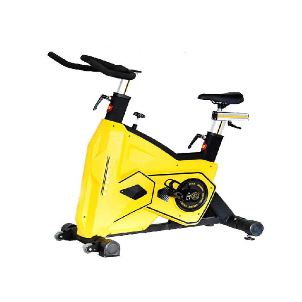 

Indoor Exercise Stationary Bicycle Cardio Fitness Cycle Trainer Commercial Spinning Bike Gym