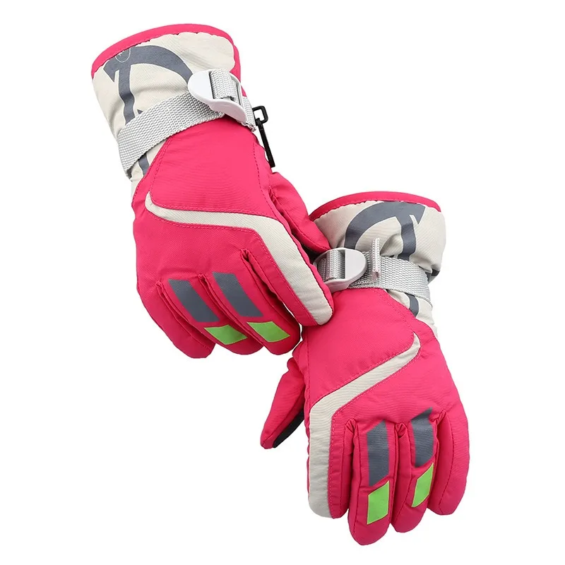

Children's Winter Gloves Warm Outdoor Sport Snow Ski Glove Thick Plush Boy Girl Student Fitness Windproof Cycling Mitten