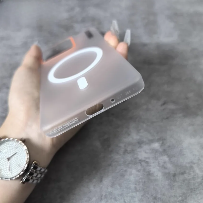 Matte Hartschalen-Schutzhülle aus PC für Realme 16 Pro Plus, Abdeckung für magnetisches kabelloses Laden mit MagSafe, stoßfester Bumper für Realme 16 Pro+ – Detail 5