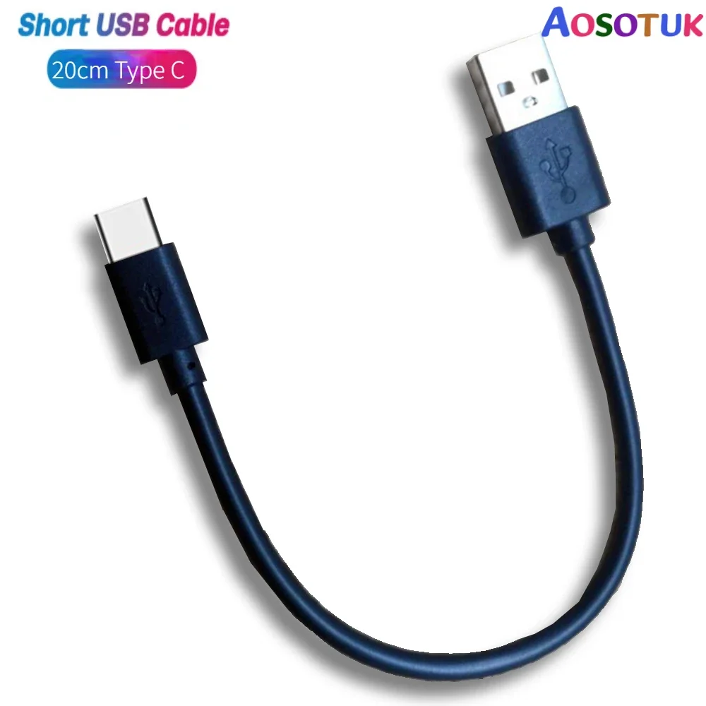 20CM Fast usb c cable type c cable Fast Charging Data Cord Charger usb cable c For Samsung s21 s20 A51 xiaomi mi 10 POCO F5 Pro