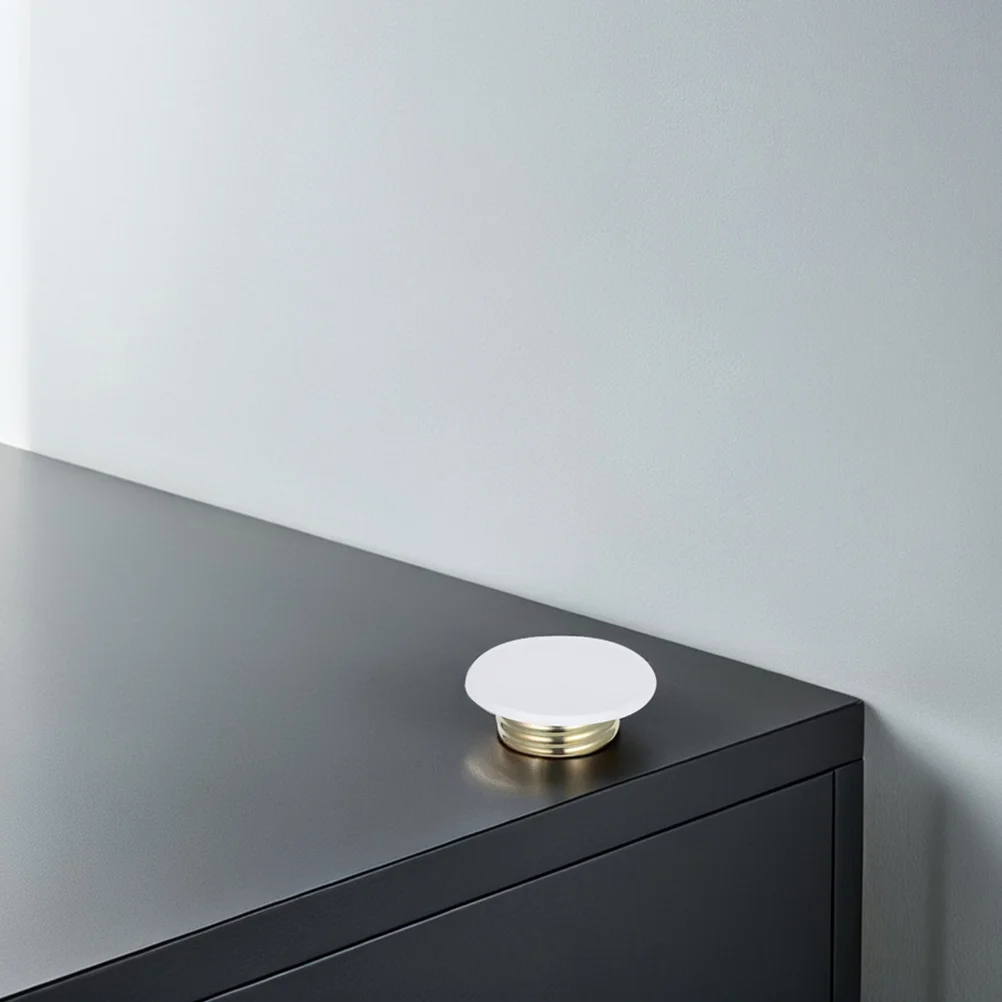 6Pcs Feuer Sprinkler Abdeckung Platte Eisen Runde Loch Abdeckung Feuer Sprinkler Kopf Schutz Decke Rosette für Wohn