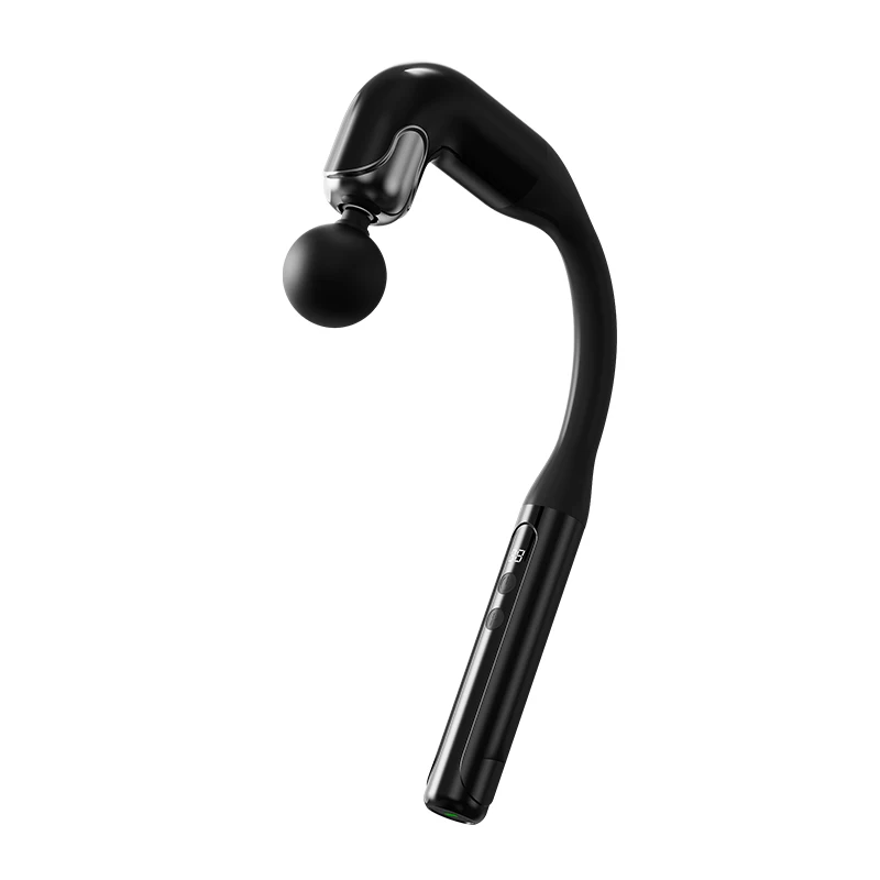 Pistolet de massage professionnel des tissus profonds – Masseur de dos à longue poignée avec amplitude de 10 mm, 99 niveaux de vitesse, charge rapide de type C