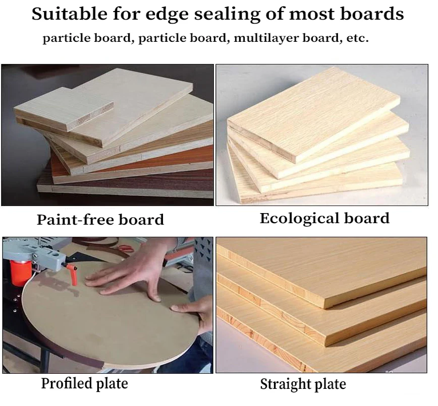 수동 가장자리 Banding 기계 자동 더블 사이드 Gluing 휴대용 가장자리 Bander 목공 가장자리 Banding 기계 220V 1200W
