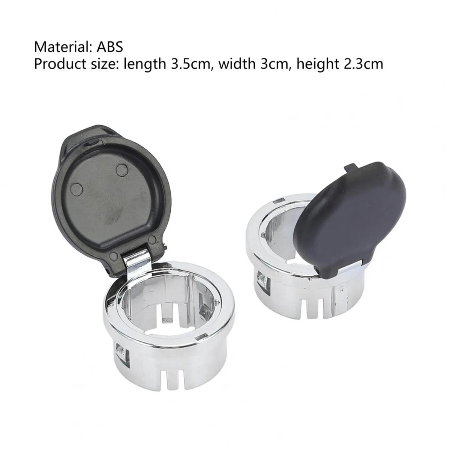 داش غطاء منفذ الطاقة ل 2007-2013 شيفروليه سيلفرادو الضواحي تاهو ، كاديلاك CTS CTS-V سييرا 2500 3500 ، 12 فولت ، 20983936 ، 2 قطعة