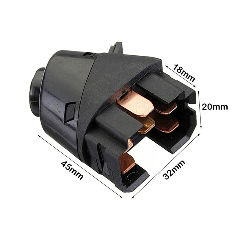 Car Ignition Starter Switch Plastic Metal 6N0905865 For VW Golf MK3 Caddy Passat Polo Transporter For Seat Arosa Cordoba Ibiza