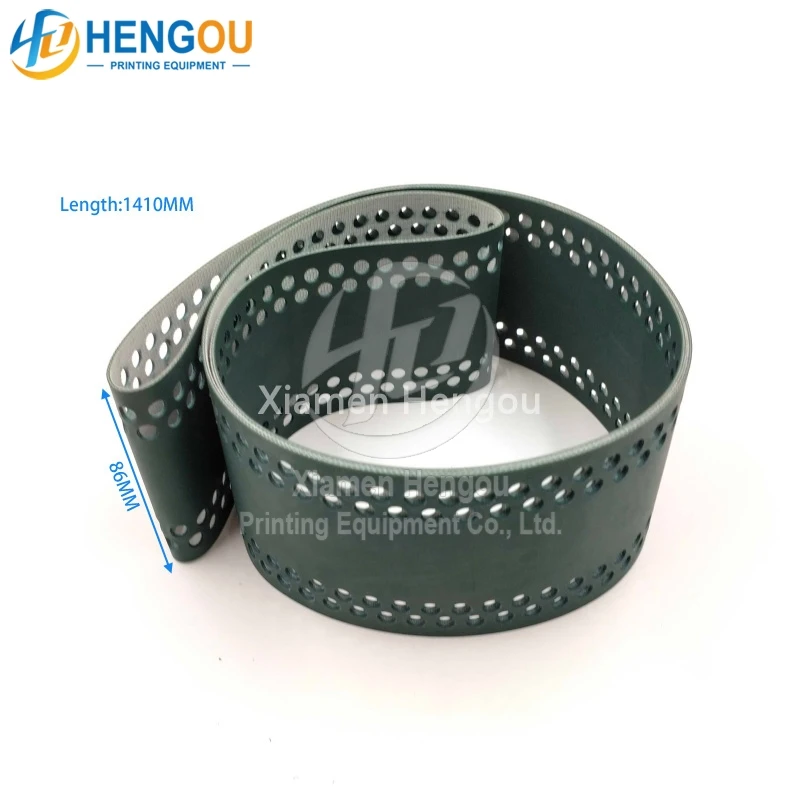 1410x86mm M3.020.014 feeder delivery belt for Hengoucn machine SM74 belt for PM74 Hengoucn M3.020.014/01