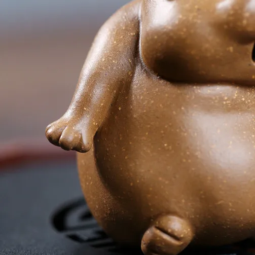 

Yixing Zisha Clay Puppy Pet Cute Auspicious Zodiac Dog That Attracts Wealth Made From Old Duan Clay A Decorative Tea Ornament
