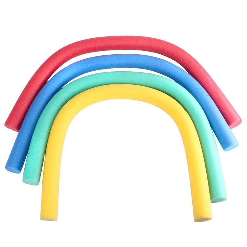 1Pc Random Color Foam Swim Noodle Float Stick Pool Buoyancy Ring Aid For Beginners Swimming Training Accessories