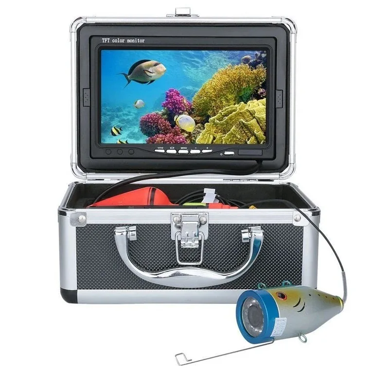 Visual fishing underwater camera dual light night vision ice fishing artifact