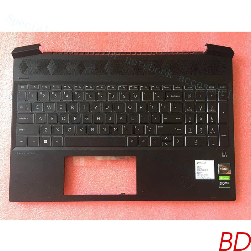 A+Para HP Pavilion 6 15-EC TPN-Q229 C Shell Palmrest con teclado L72598-001