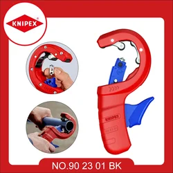 KNIPEX BK Model DP50 Pipe Cutter for Plastic Drain Pipes and Spring Loaded Two Cutting Edges Pipe Cutter 90 23 01 tool
