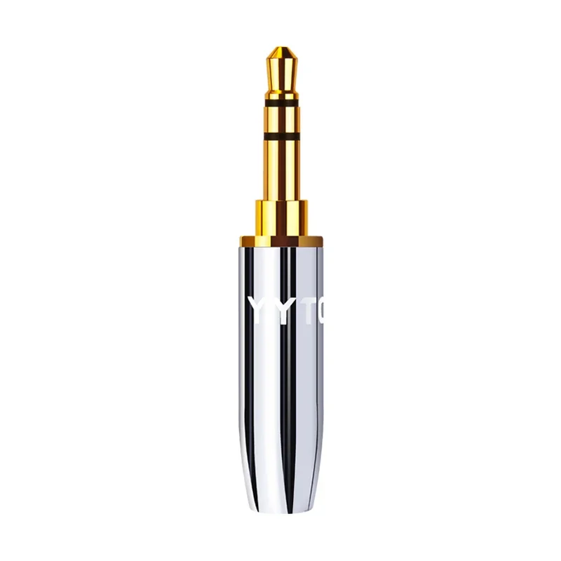 Yytcg hochwertige 3,5-mm-Stecker Audio-Buchse 3-poliger vergoldeter Kopfhörer adapter für DIY-Stereo-Headset-Kopfhörer/Reparatur kopfhörer 4
