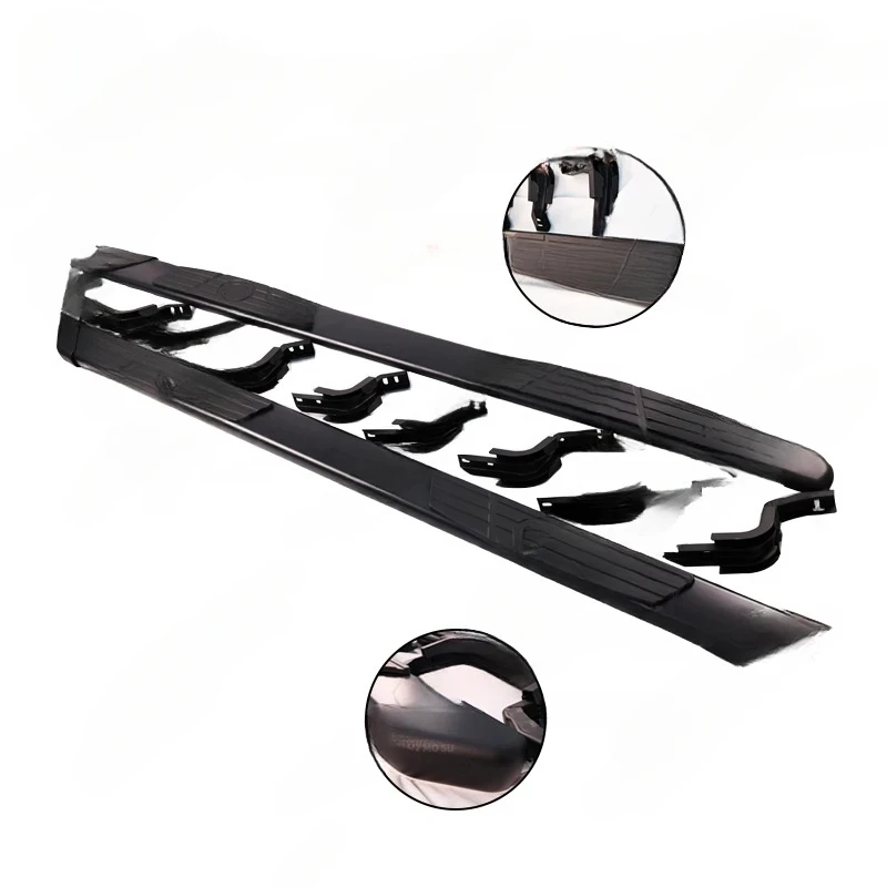 Hot Selling Aluminum Alloy Side Step With Support Brackets Exterior Accessories