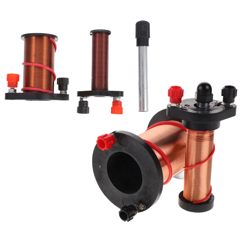 

2Pcs Physics Teaching Scientific Coils Electromagnetic Induction Experiment Kit for Classroom Laboratory High School Science