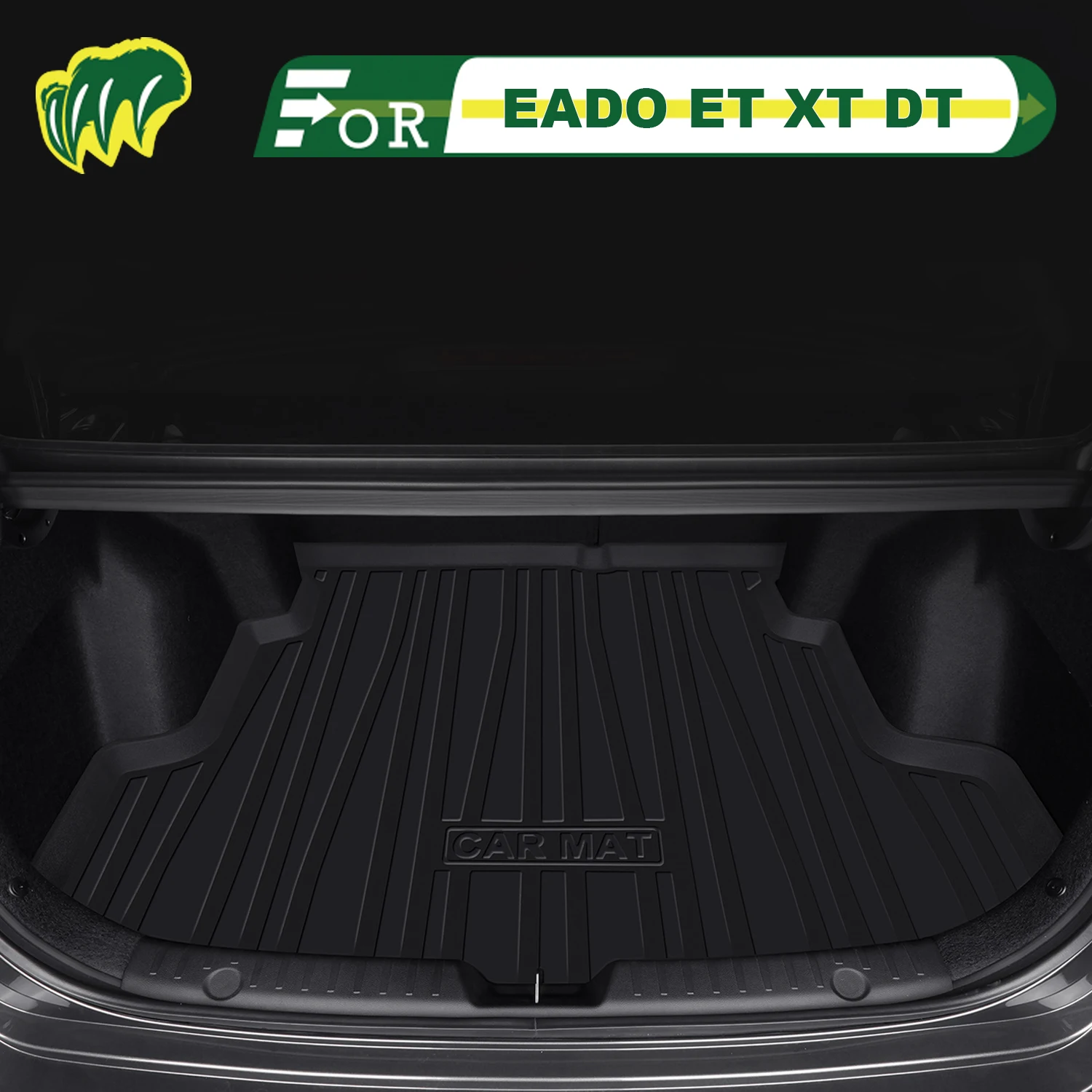 

For Changan EADO ET XT DT PLUS 2022-2025 TPE Custom Fit Car Trunk Mat All Season Cargo Mat 3D Shaped Trunk Liner Rear Trunk Mat