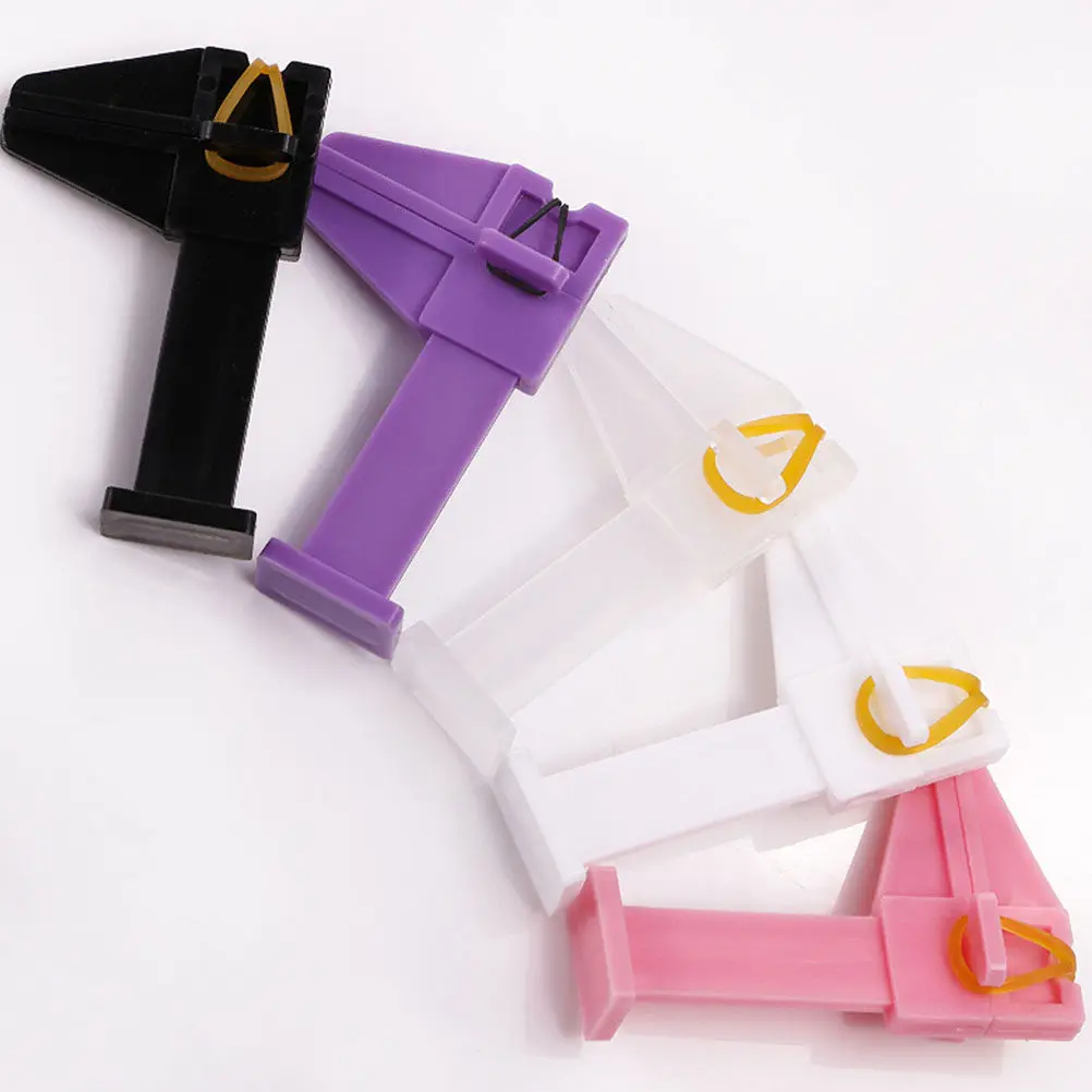 

5Pcs Manicure Extension Clips Nail Positioning Fixing Tools Plastic Nail Art Locating Clamps Salon Supplies Manicure Shaping