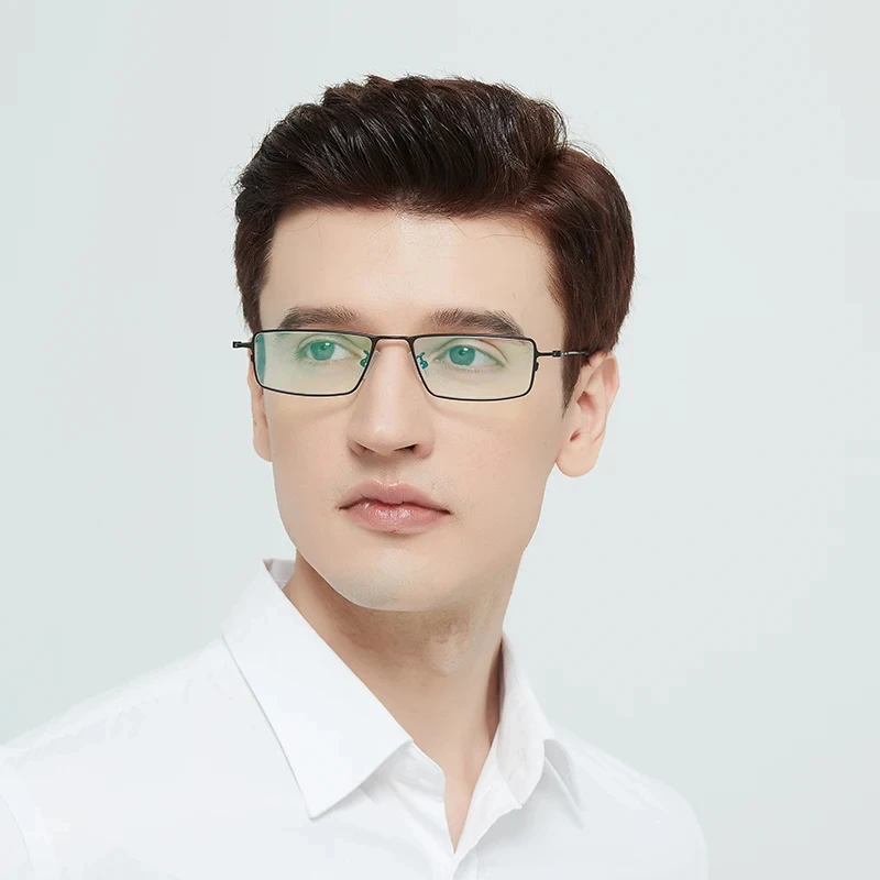 2025 New Rectangle Glasses Frame Men Women Ultralight 7g Small Narrow Rim Eyeglasses Handmade Brand Design Comfortable Spectacle