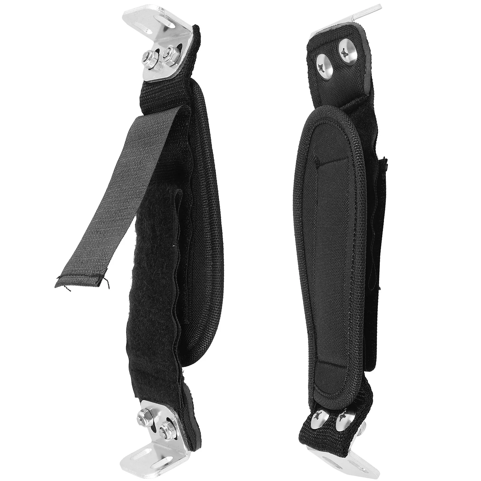 1Pair Skateboard Foot Band Strap Adjustable Heavy Duty Nylon Alloy Foot Fixing Strap for Skateboard Accessories