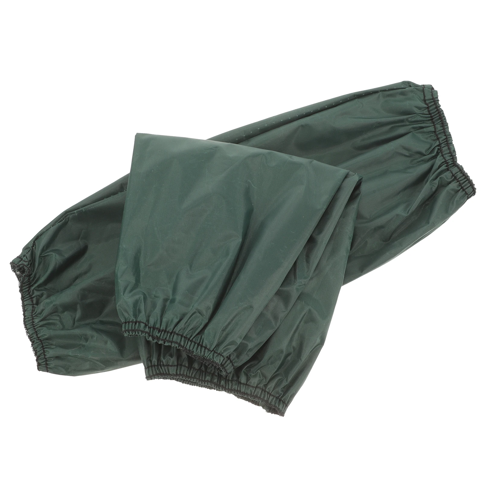

1 Pair Dark Green PVC Coated Waterproof Oil Proof Arm Sleeves Reusable Kitchen Cleaning Oversleeves for Cooking Gardening