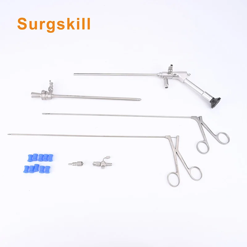 

Medical Laparscopic Percutaneous Nephroscope Set Endoscope Sheath Forceps